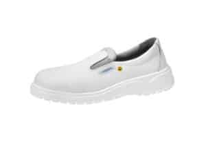 ESD white slip on shoe