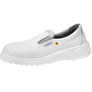 ESD White Slip on Shoe 31032