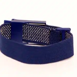 CA10AA Crocheted Wrist Strap In Dark Blue - Bondline