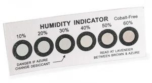 Cobalt Dichloride Free Humidity Indicator Card