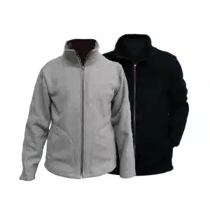 Grey and dark navy ESD fleeces from Bondline Electronics