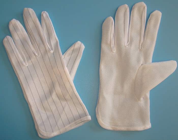 ESD Gloves with Coated Palms