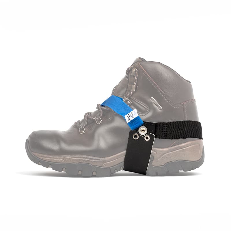 Reusable ESD Heel Strap Bondline