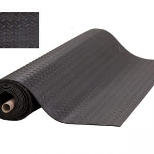 Bondline heavy-duty ESD black rubber matting