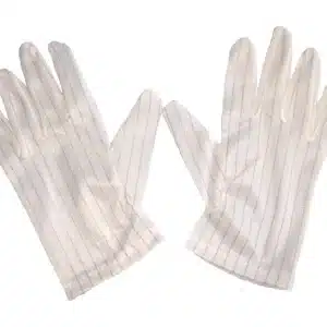 White ESD Plain Gloves - Bondline