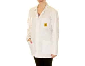 ESD Lab Jacket White