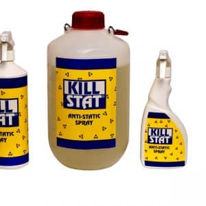 Killstat anti-static spray range