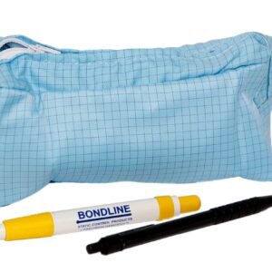 Blue ESD pouch