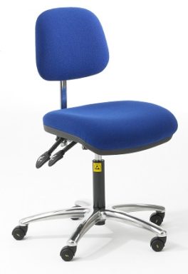 Intermediate ESD Chair Blue 2 | Bondline Electronics Ltd