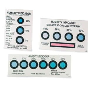 Standard Cobalt Humidity Indicator Cards