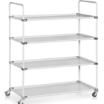 Bondline ESD Transportation Cart - Four shelves