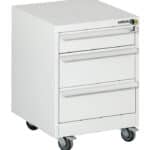 Bondline ESD Moveable Drawer Unit, three drawers