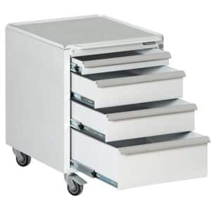 Bondline ESD Moveable Drawer Unit four drawers