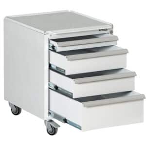 Bondline ESD Moveable Drawer Unit four drawers