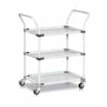 Bondline transportation cart three shelves