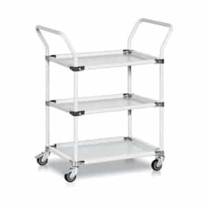 Bondline transportation cart three shelves