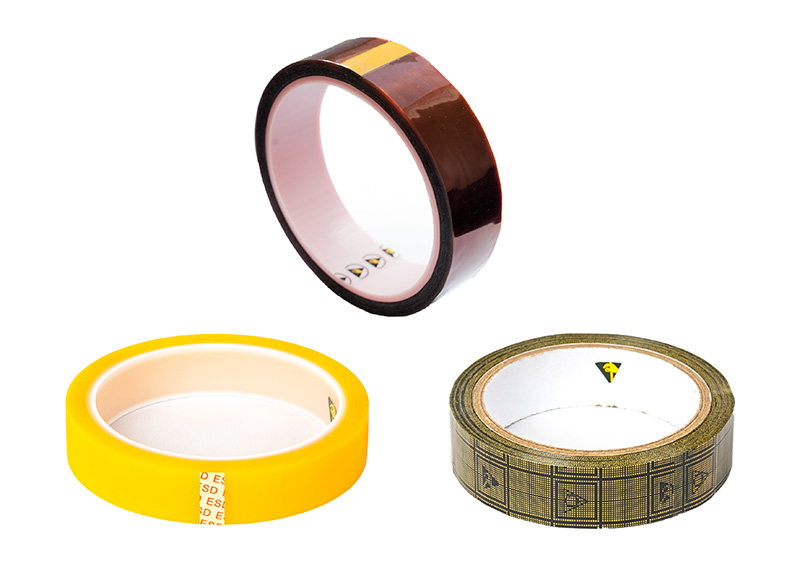 ESD Tapes - Clear Antistatic Tape, Conductive Grid Tape, High Temperature Polymide ESD TAPE