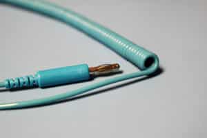 Light Blue ESD Coil Cord | Bondline