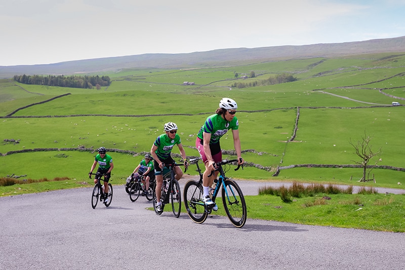 Ed Shone participating in Tour De Dales 2022 - Bondline