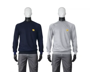 ESD Grey and Navy Sweatshirts From Bondline Electronics Ltd