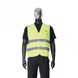 Yellow ESD High Visibility Vest From Bondline Electronics Ltd