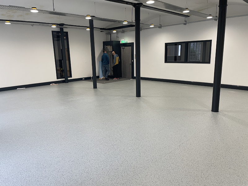 ESD Interlocking Floor Tile Installation by Bondline Electronics Ltd
