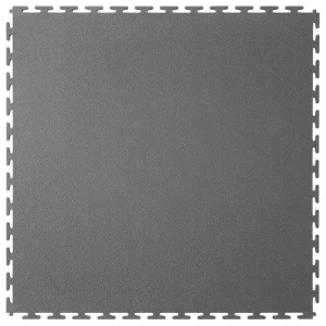 Interlocking Industrial Floor Tile in dark grey. Bondline.