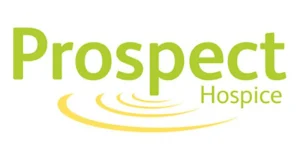 Prospect Hospice Logo. Bondline Electronics Ltd donation.