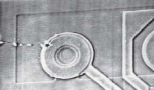 An image showing circuit damage to an electrical device. Image by Bondline Electronics Ltd.