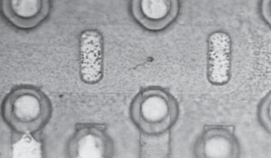 Image showing a short circuit. A malfunction in an electrical circuit. Image by Bondline Electronics Ltd.