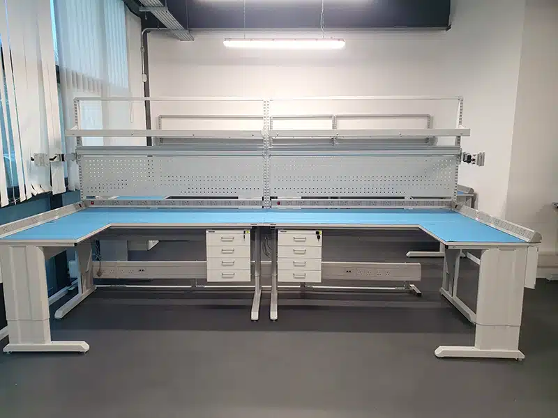 ESD Workbench installation for Fujikura Group by Bondline
