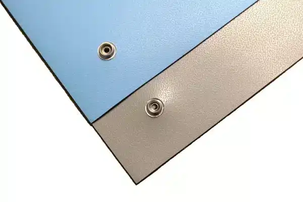 Easy clean ESD textured bench matting close up of material - Bondline Electronics Ltd