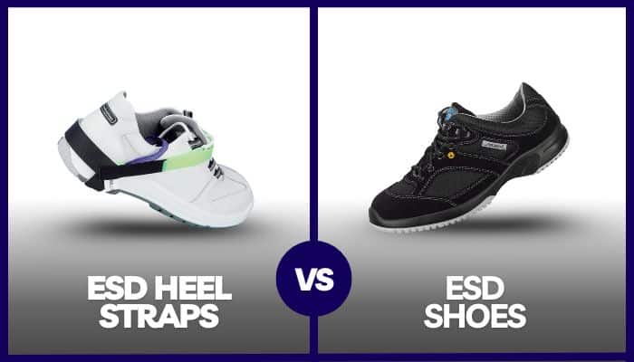 ESD Heel Straps VS ESD Shoes - Blog Article - Bondline Electronics Ltd